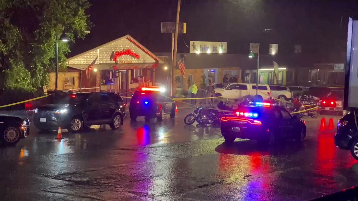 Here's the current scene outside of Casablanca where the fatal shooting took place 