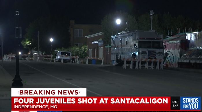 Shots ring out at a local festival, injuring 4 juveniles. @TaylorKCTV5 has the latest on the investigation into Sunday night's shooting at SantaCaliGon Days