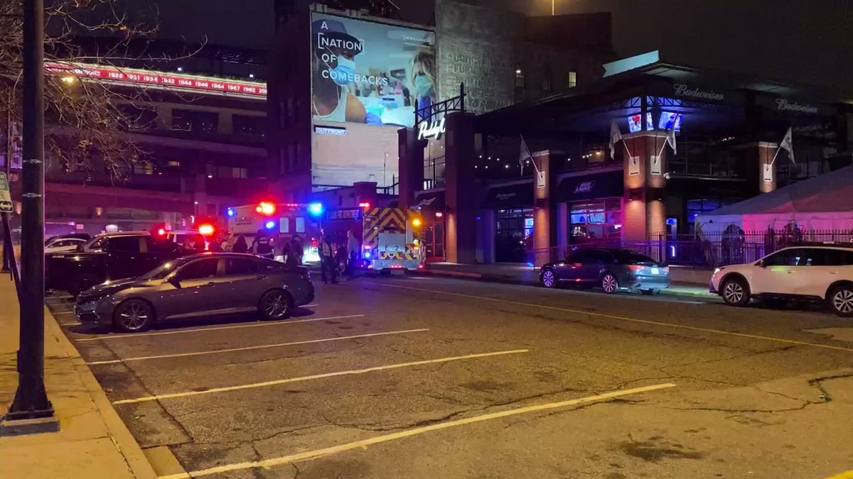 OVERNIGHT.. police tell a sporty pick up truck was doing burnouts near PaddyO bar, south of Busch stadium, and grazed a woman. We were told she received a minor burn and was transported