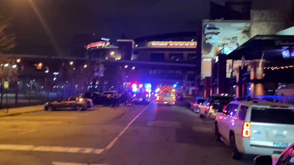 Just before 12:30 bystanders tell a Female was struck by a truck doing donuts Near Paddy O's 618 South 7th Street St. Louis the female was transported to a local hospital  with a leg injury