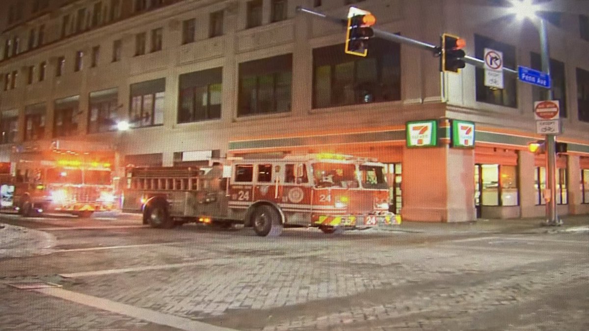 a fire at a downtown high rise overnight is impacting a lot of people this morning.