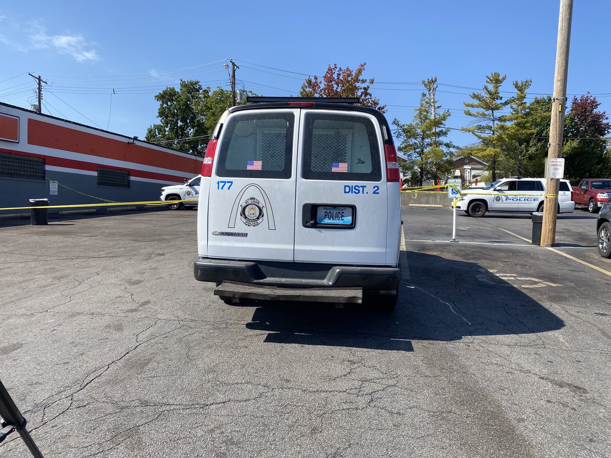 @stlouispolice responded to a call for a shooting in the 3600 block of S. Kingshighway around 1pm on the parking lot of AutoZone Preliminary information is that a male toddler was shot and transported to the hospital in critical condition