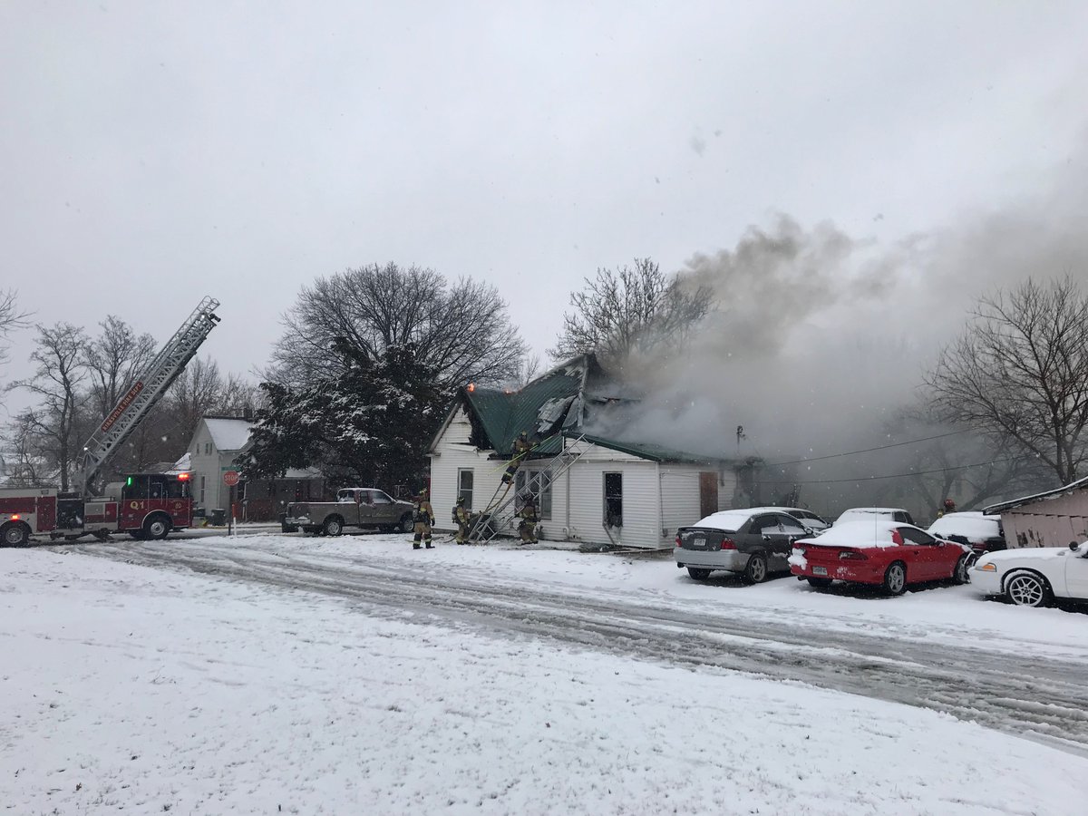 Emergency crews in Kirksville are on the scene of a house fire on East McPherson Street.