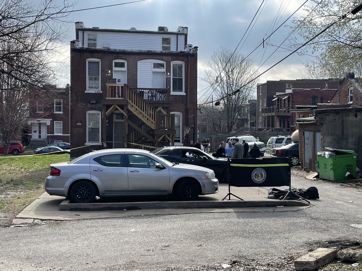 The St. Louis Metropolitan Police Department is investigating a double shooting that left one man dead and a woman shot Monday morning in Benton Park West