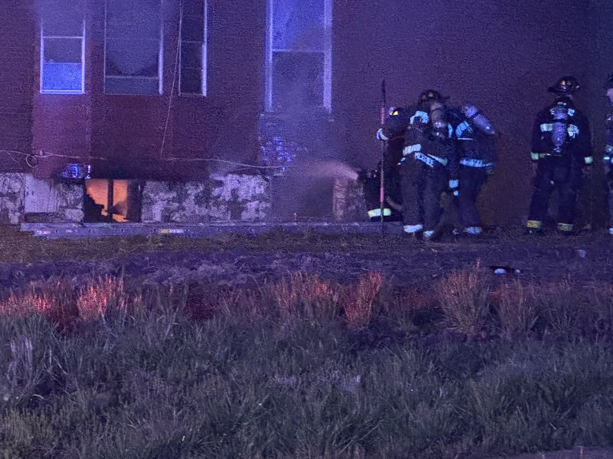 Fire in a two story unoccupied residential building on the 4900 block of St. Louis Ave near Kingshighway. Fire on all floors of the home. St. Louis Fire is working to put it out