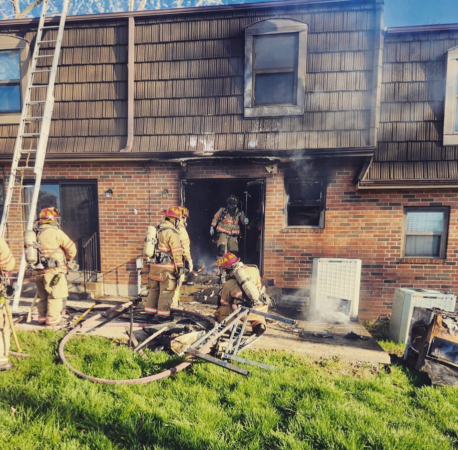 IFD crews on scene of a residential fire this morning in the Highleah neighborhood near 23rd and Swope Dr.nnOur members have been busy over the last week and a half, responding to approximately a dozen structure fires in that time