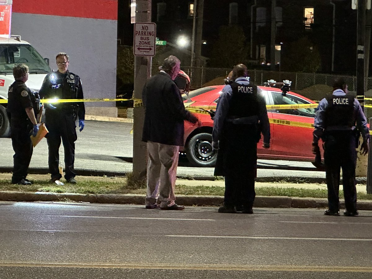 St. Louis Police are investigating a homicide on Gravois at Chippewa. Police say a man was shot and killed on the sidewalk in front of a business