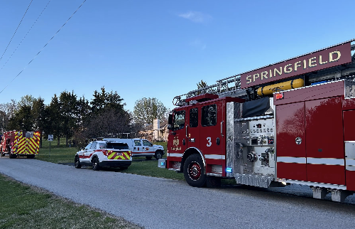Firefighters say person injured in house fire in Springfield   OPEN for latest from the scene: