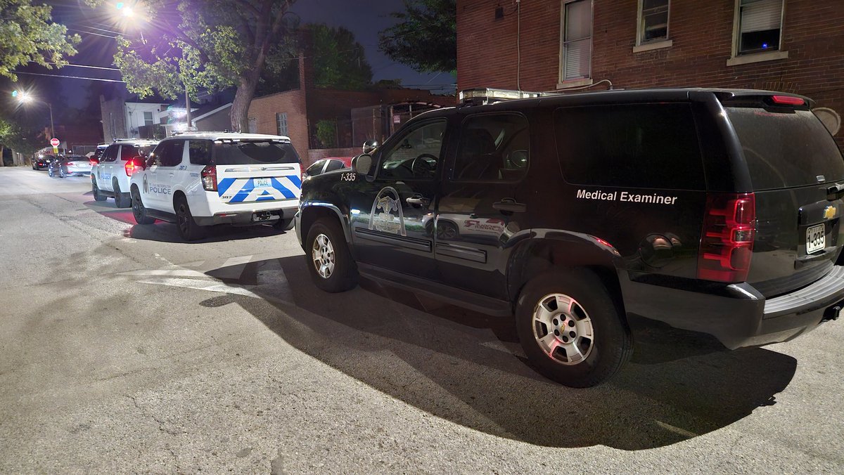 St. Louis Police on the scene of another shooting death this morning. A man has been shot to death in the 3100 block of Nebraska