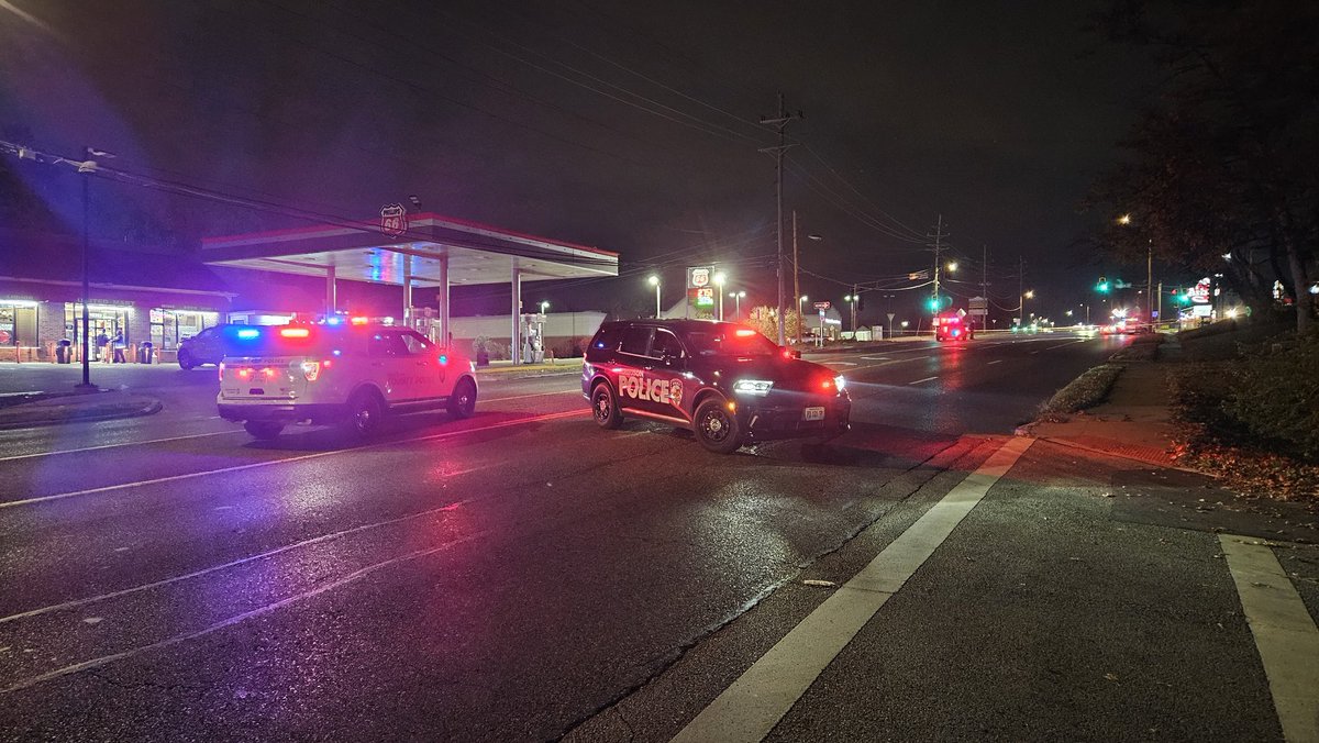 Police investigating Dellwood are investigating after a call for a shooting at West Florissant & Hudson