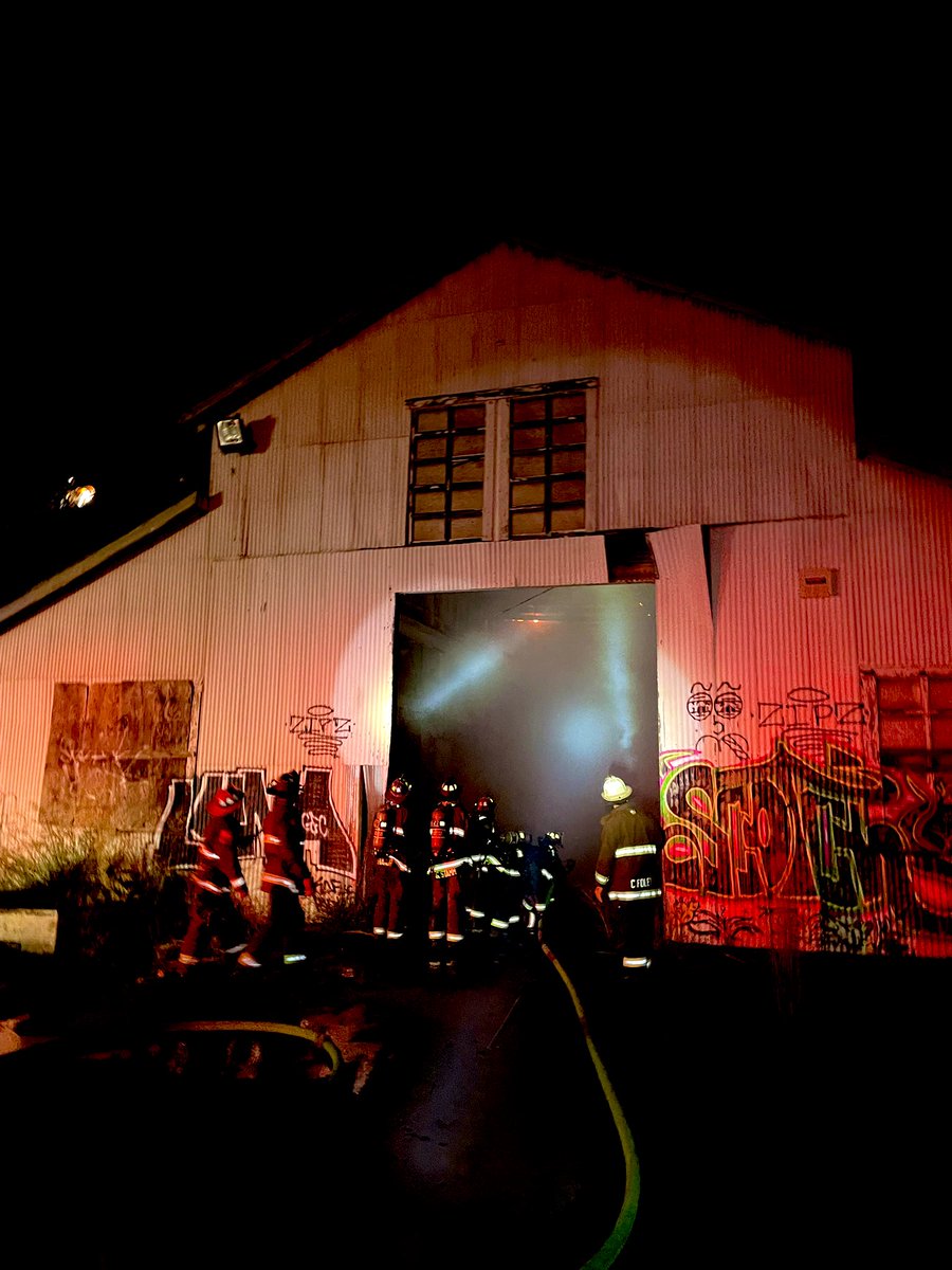 Over 40 firefighters responded to a 2 Alarm warehouse fire this morning in the 10000 block of Russett St.During overhaul of the building, firefighters discovered the body of a deceased individual. A Fire Investigator is on scene. The cause of the fire is under investigation