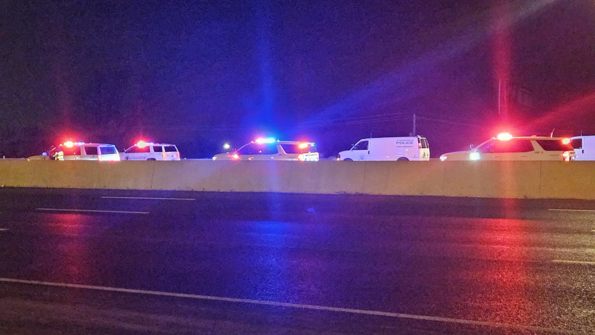 St. Louis PD investigating a fatal crash on northbound  I-55 at South Broadway.Scanner traffic indicated two persons struck, one person pronounced deceased at the scene and another transported in cardiac arrest.Northbound I-55 is closed at S. Broadway