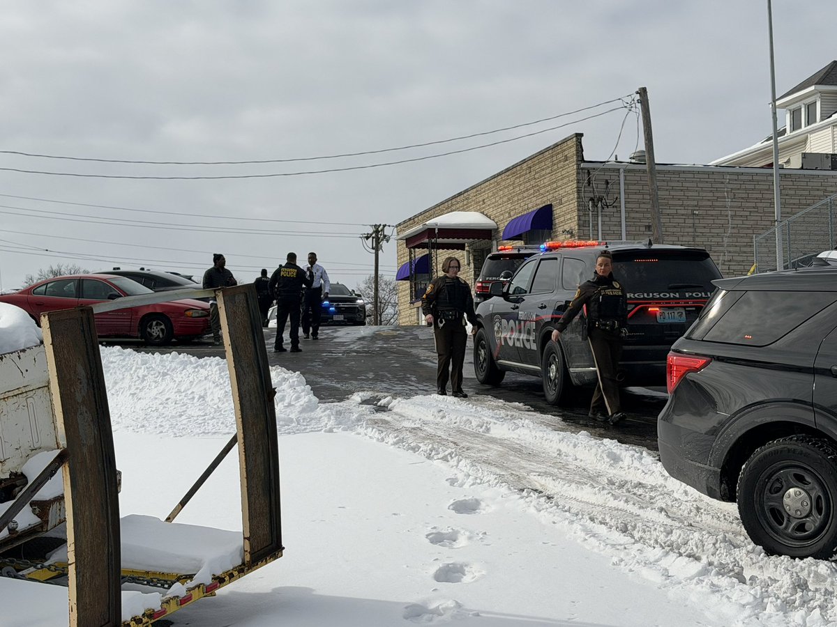 Ferguson Police confirm shots were fired inside Cotton Branch Funeral Home while family members were attending a funeral. Police say there are multiple injuries and all victims are being transported to area hospitals. No fatalities have been reported  