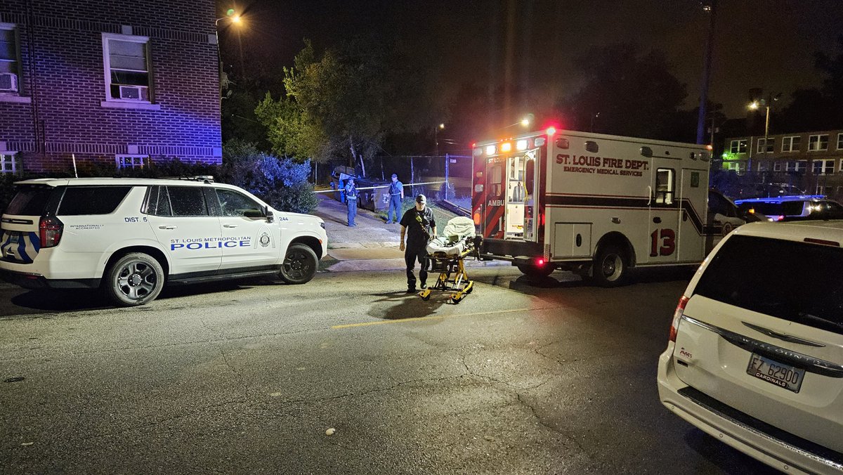 St. Louis Metropolitan police investigating a probable homicide at Page & Hamilton