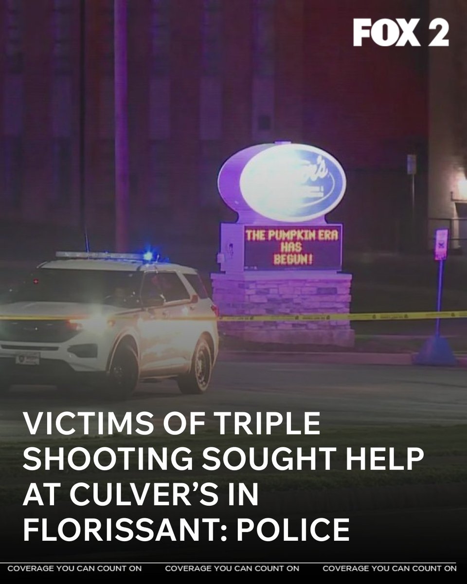 Police believe the trio was shot in the parking lot of a business in the 2900 block of Patterson Road, located just outside Florissant city limits.